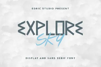 Explore Sky Demo font