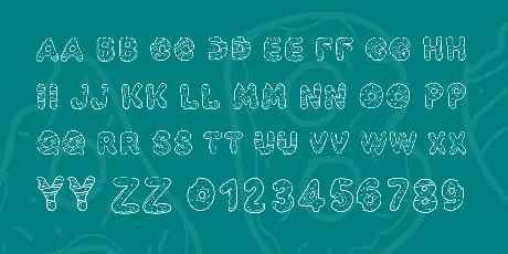 PW Yummy Donuts font