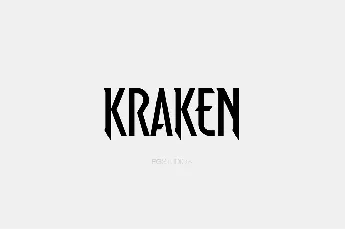 Kraken font