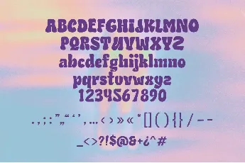 SHROOMS GARDEN font