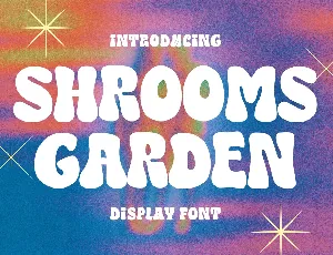 SHROOMS GARDEN font