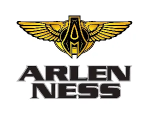 Arlen Ness Logo font