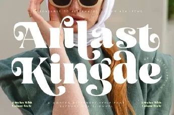 Arilast Kingde font