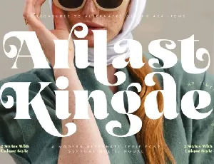 Arilast Kingde font