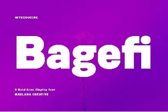 Bagefi font