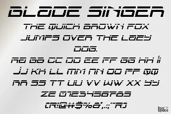 Blade Singer Free font