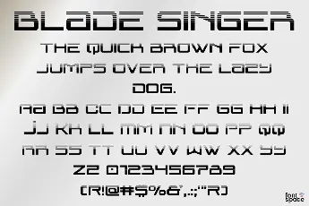 Blade Singer Free font