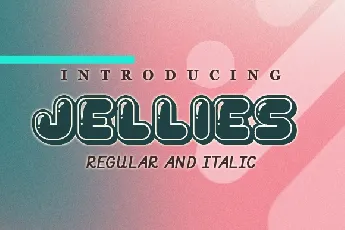 Jellies font