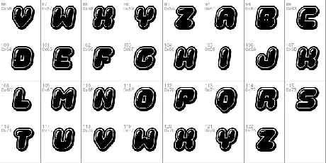 Jellies font