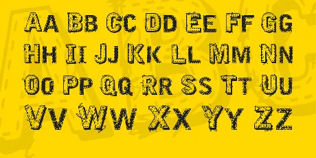 VTKS EMBROIDERY font