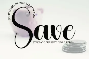 Save Script font