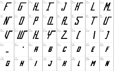 Thunder font