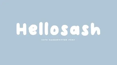 Hellosash font