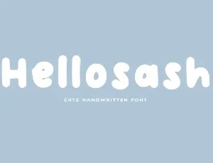 Hellosash font