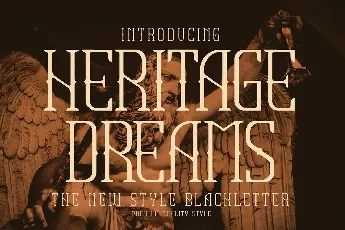 Heritage Dreams font