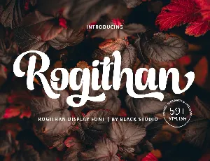 Rogithan font