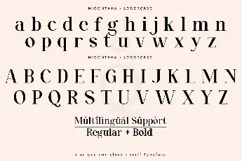 Migontama font