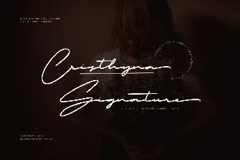 Cristhyna Signature Free font