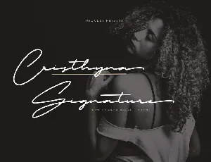 Cristhyna Signature Free font