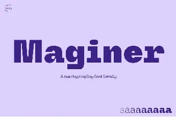 Maginer Free font