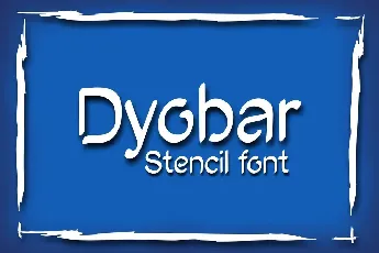 Dyobar font