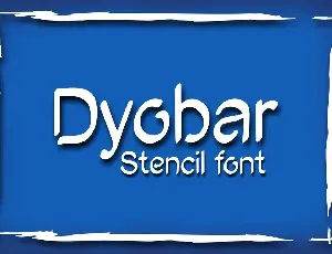 Dyobar font