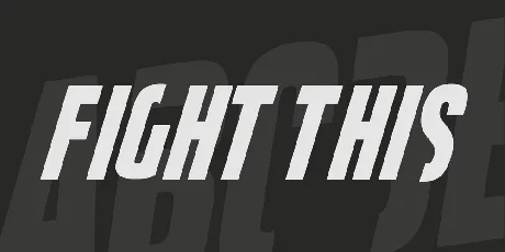 Fight This font