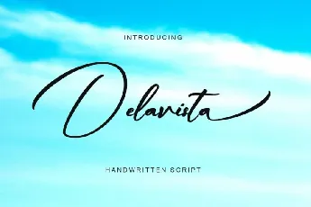 Delavista font