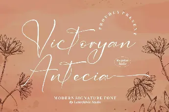 Victoryan Antecia font