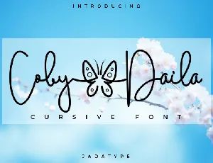 Coby Daila font