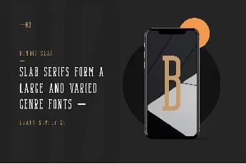 Bondie Slab Serif font