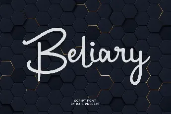 Beliary Demo font