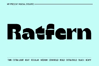 Ratfern font