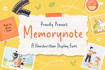 Memorynote font