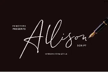 Allison font