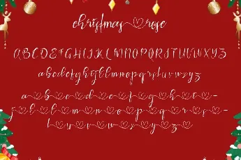 Christmas Rose font