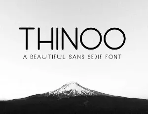 Thinoo Sans Serif Free font