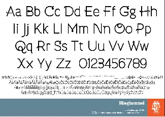 Mieghommel font