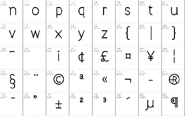 Mieghommel font