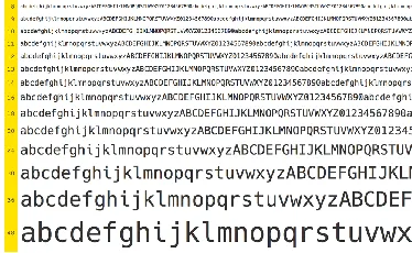 Hack font