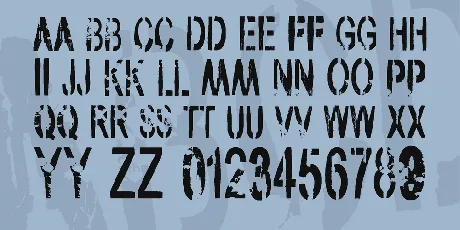 vtks army font