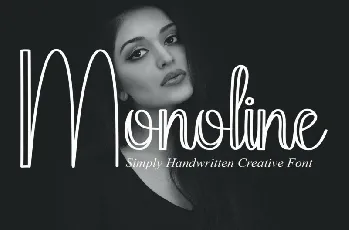 Monoline Script Typeface font