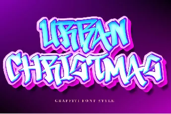 Urban Christmas Demo font