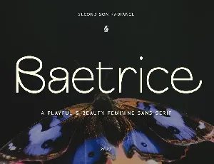 Baetrice font