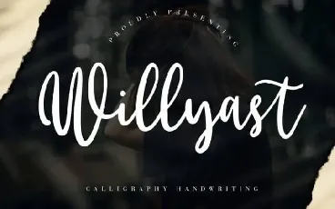 Willyast Calligraphy font