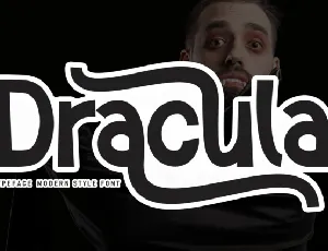 Dracula Display font