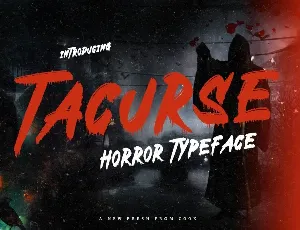 Tacurse font