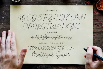 Signatture Greating font