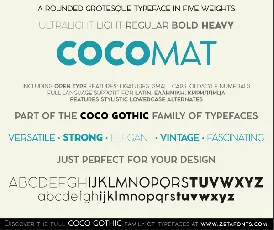 COCOMAT font