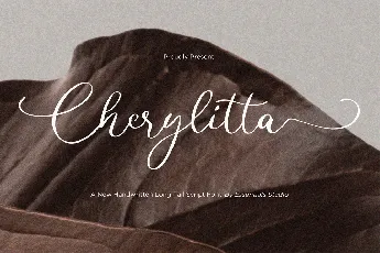 Cherylitta font